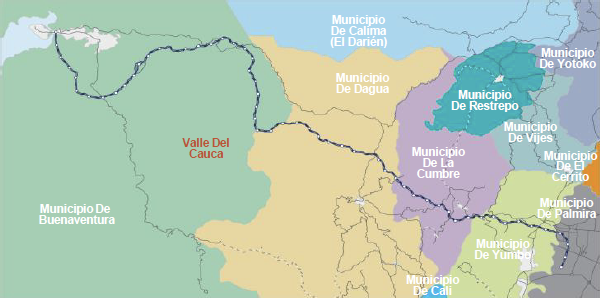map puerto solo buenaventura yumbo